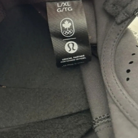 NWT LULULEMON Team Canada Race Kit Hat Cap L/XL - Black limited edition - Picture 6 of 7